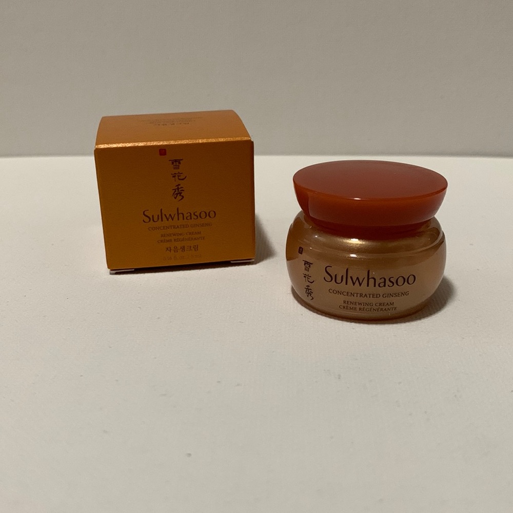 Sulwhasoo Concentrated Ginseng Renewimg Cream 0.16 fl oz/ 5 ml (Travel size)